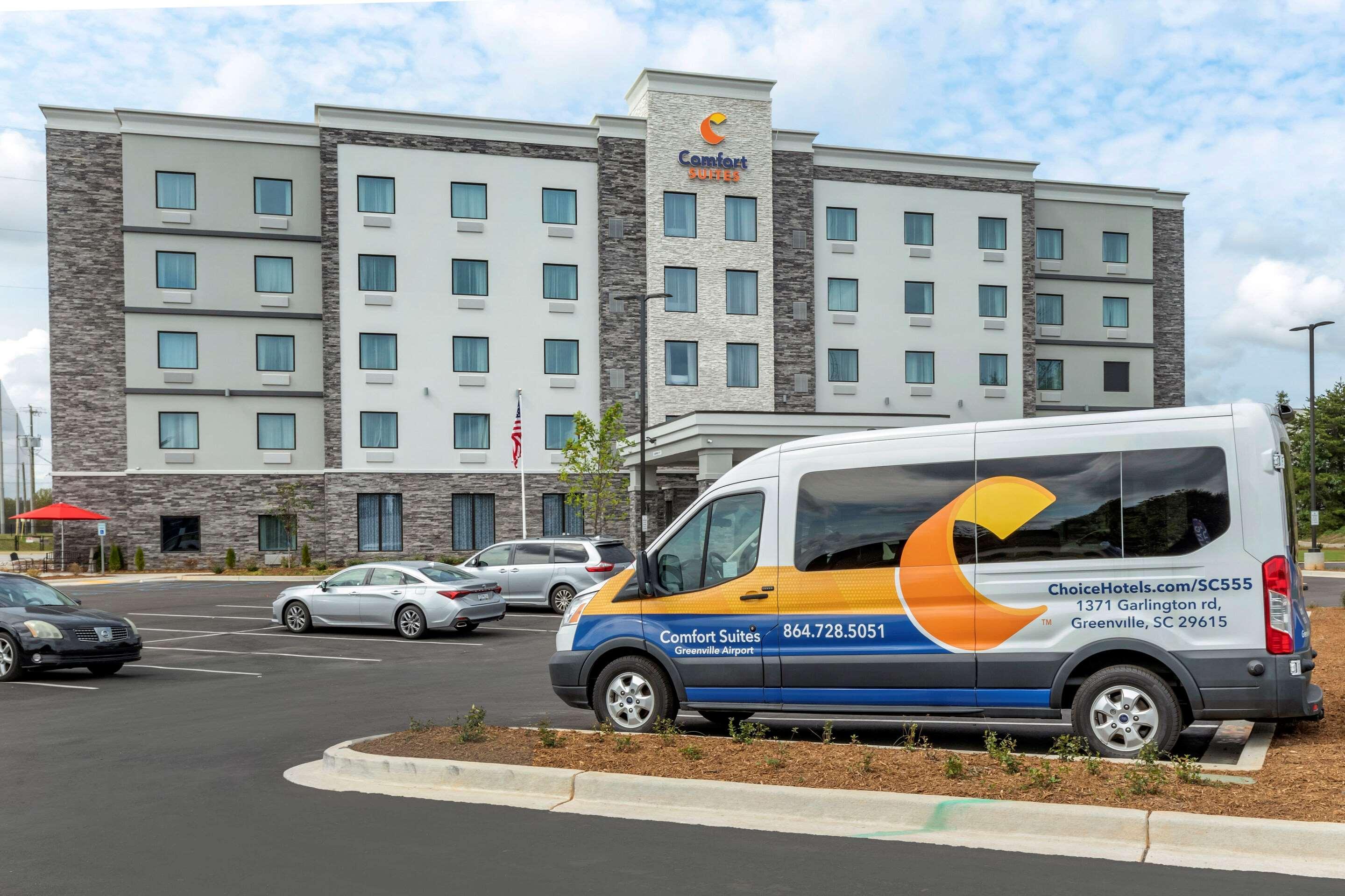 Comfort Suites Greenville Airport Exteriör bild